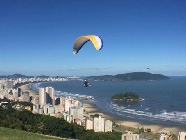 Apartamento Apartamento Top Com Vista Incrivel São Vicente Exterior foto